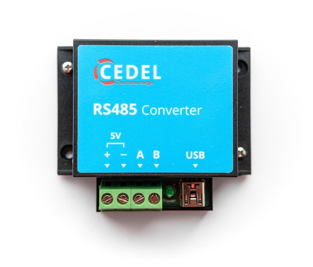 USB til RS485 Modbus-omformer for å konvertere en halv dupleks RS-485 signal til USB.